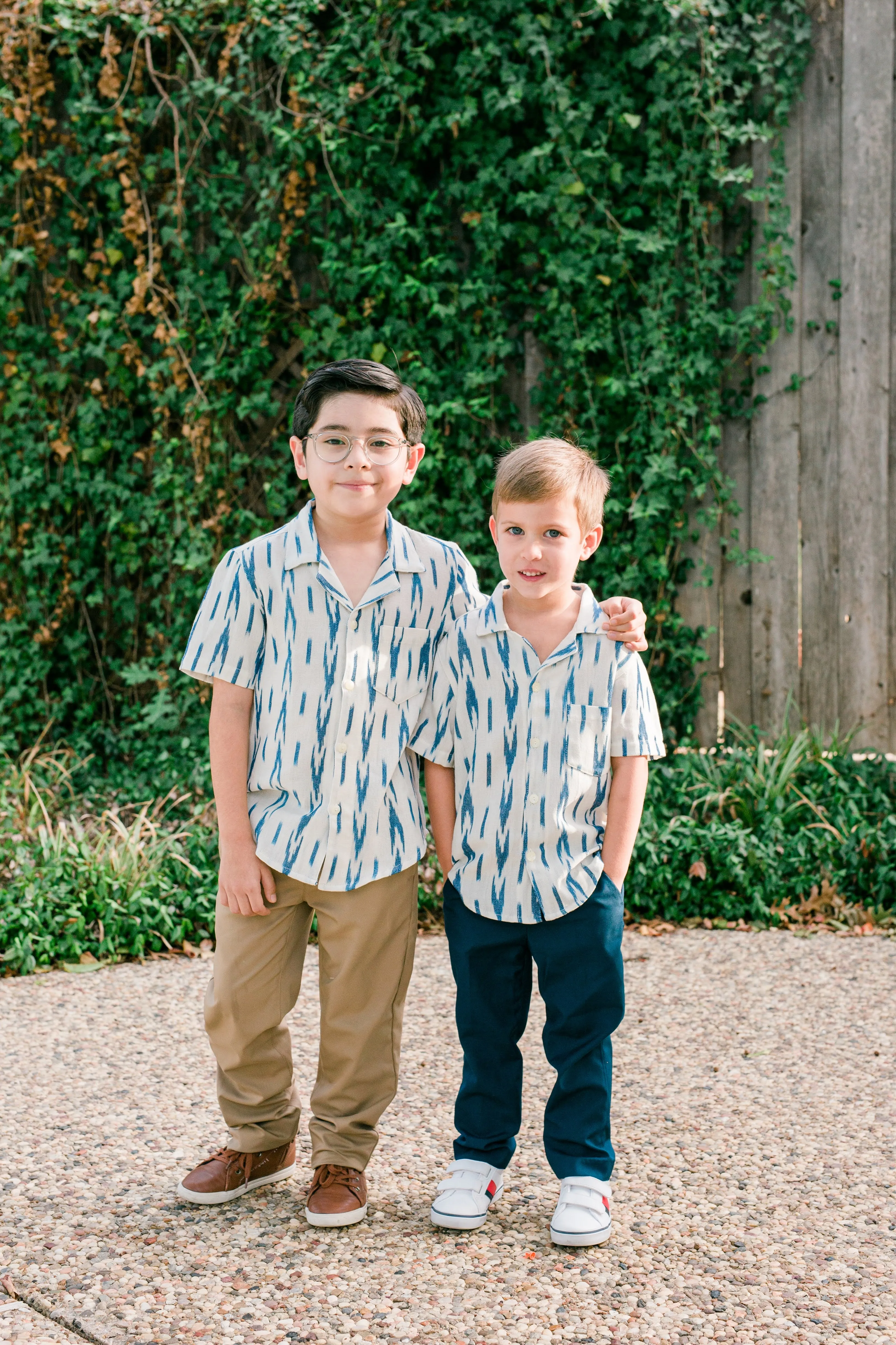 Luca Button Down in Ivory