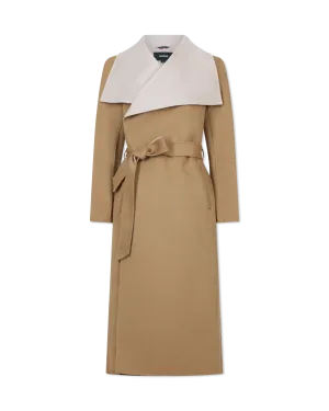 MAI-CN Wool Wrap Coat