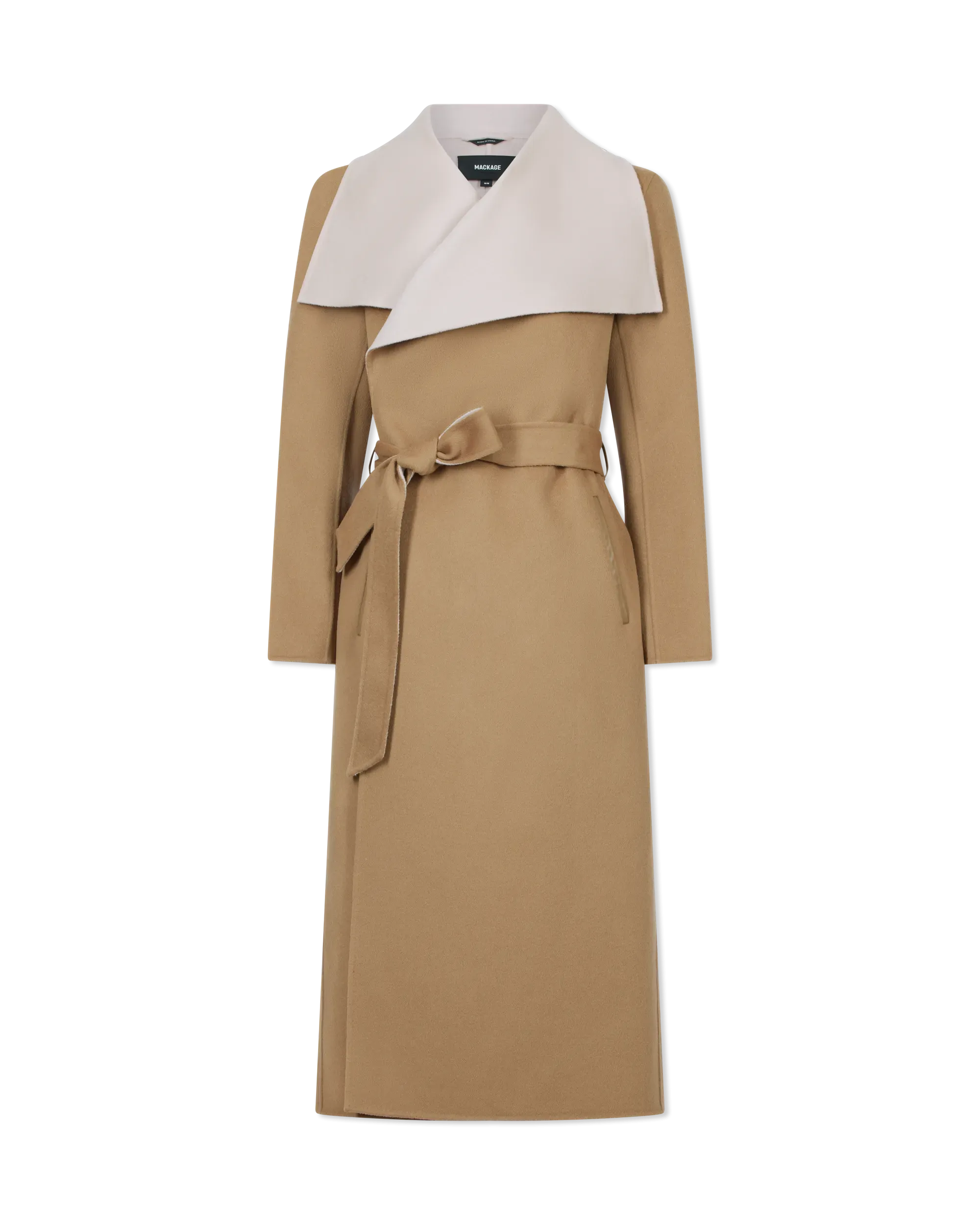 MAI-CN Wool Wrap Coat
