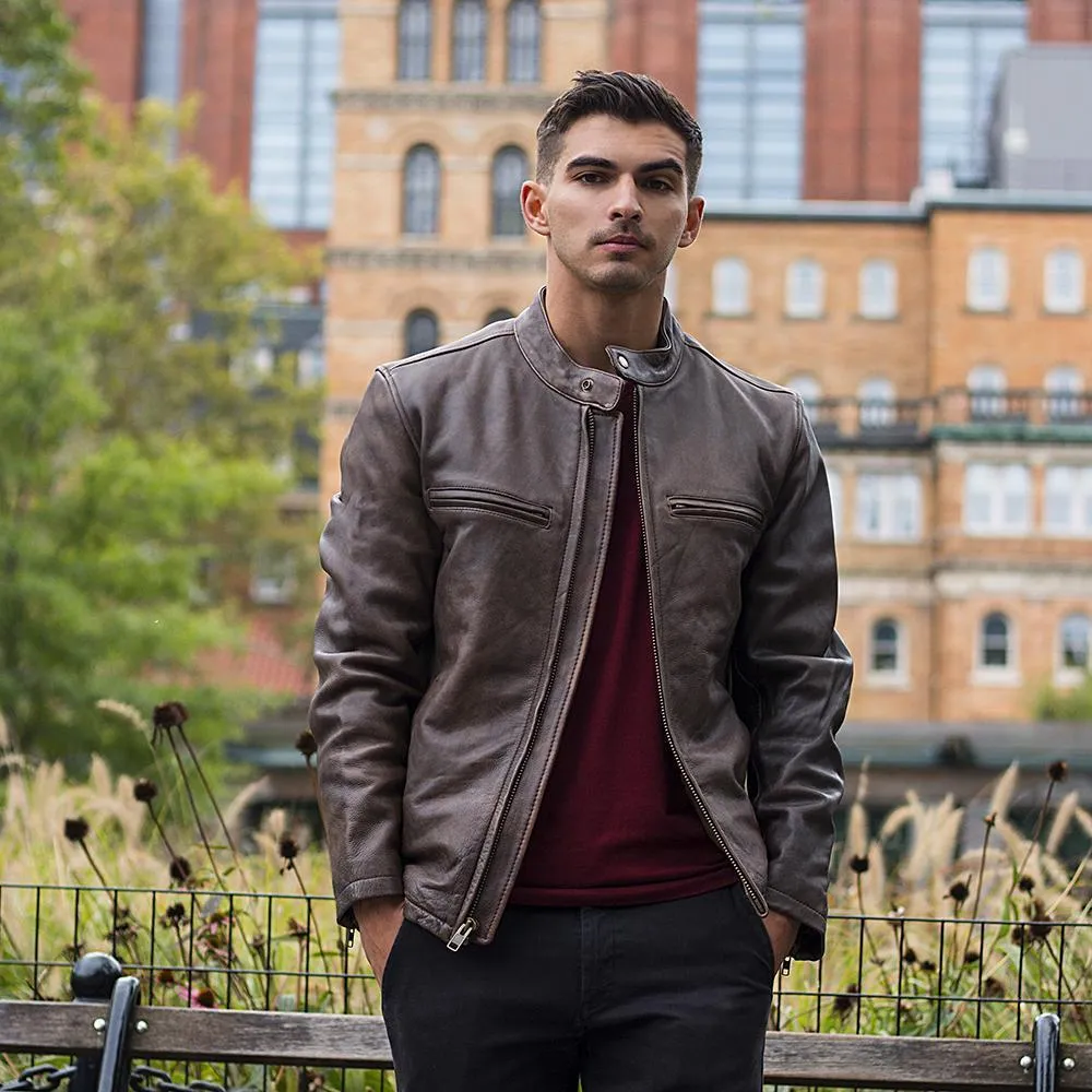 Maine - Men's Fashion Leather Jacket