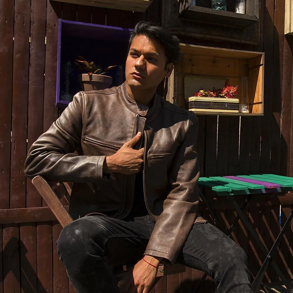 Maine - Men's Fashion Leather Jacket