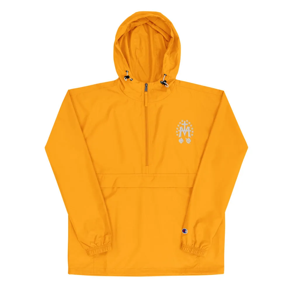 Marian Medal Embroidered Champion Packable Jacket