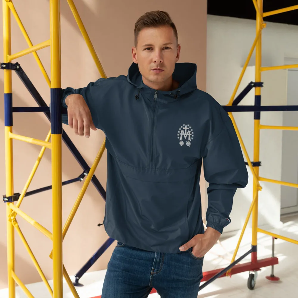 Marian Medal Embroidered Champion Packable Jacket