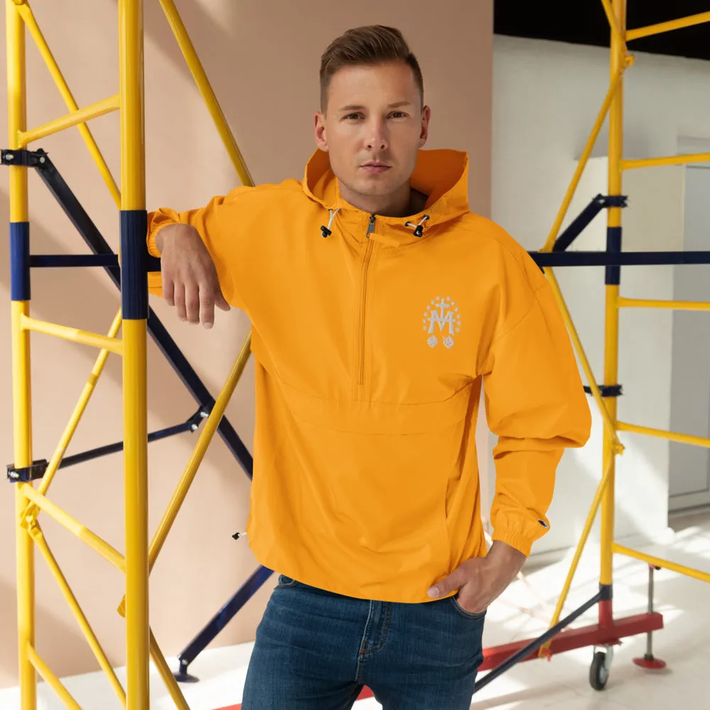 Marian Medal Embroidered Champion Packable Jacket