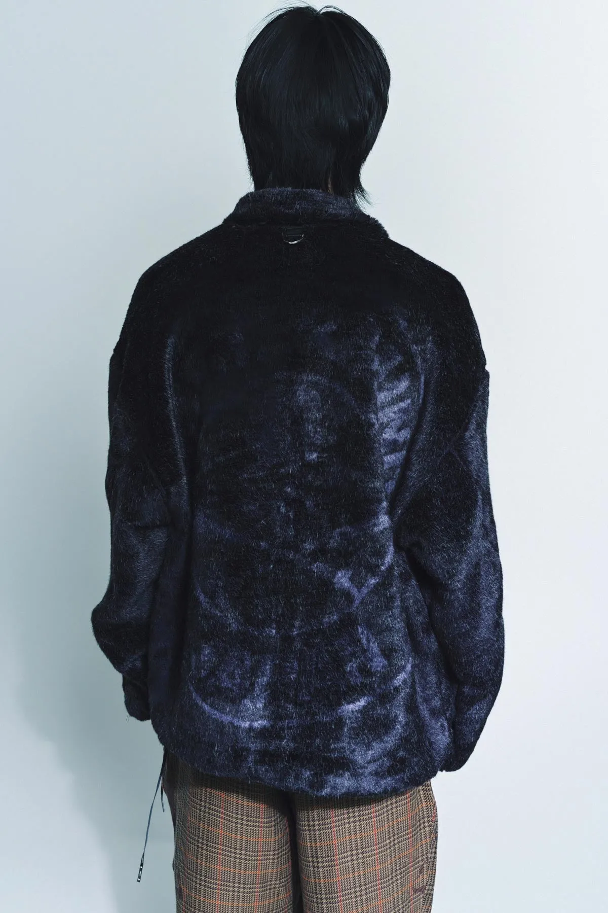 MASTERMIND | FAUX RABBIT FUR JACKET