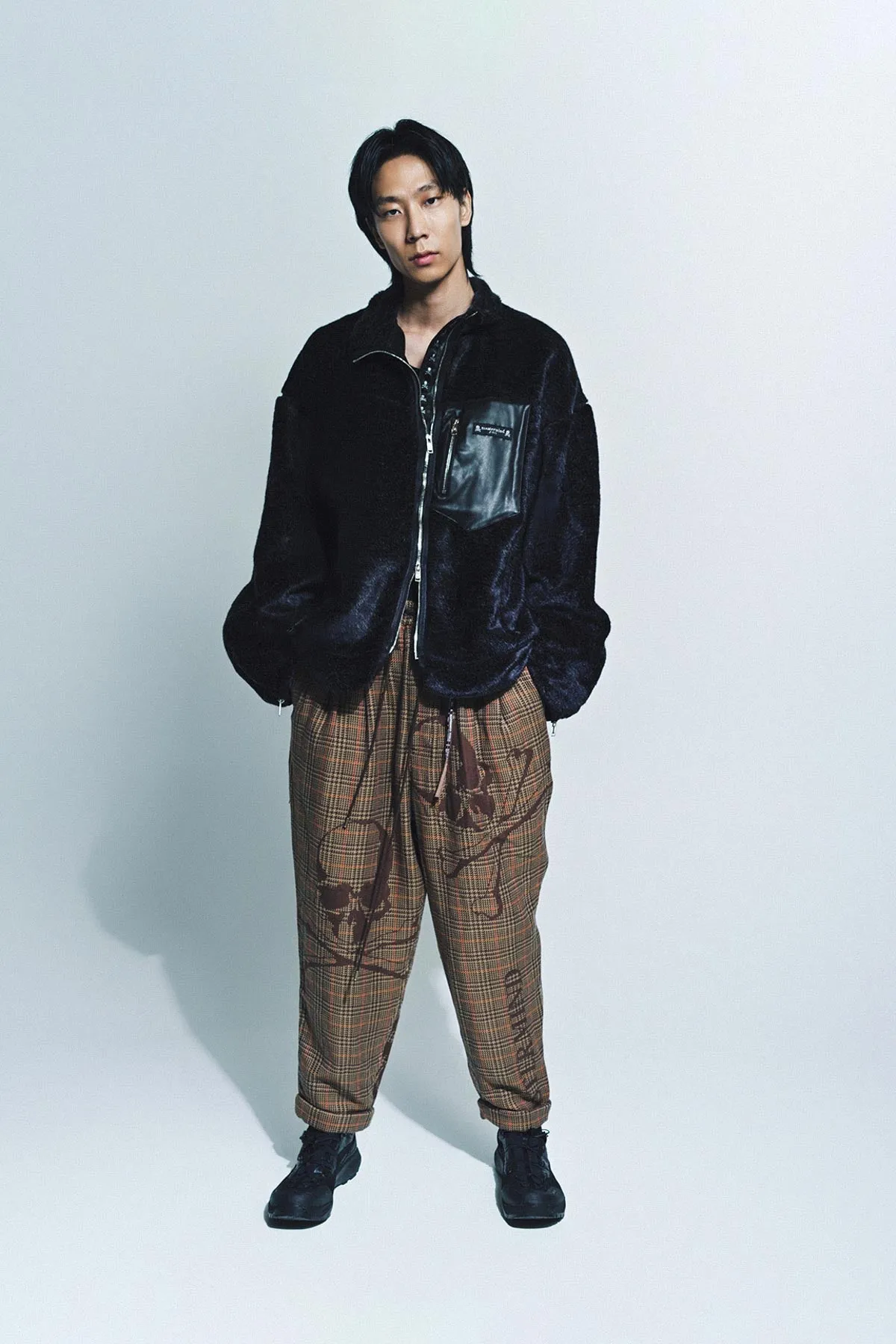 MASTERMIND | FAUX RABBIT FUR JACKET