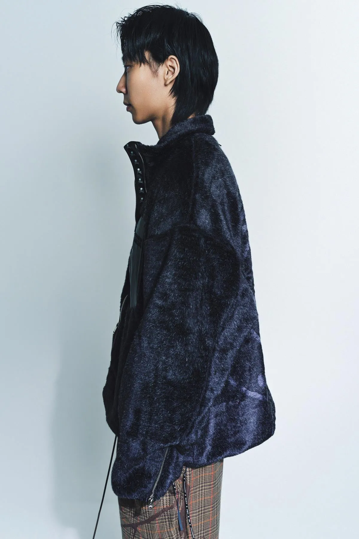 MASTERMIND | FAUX RABBIT FUR JACKET