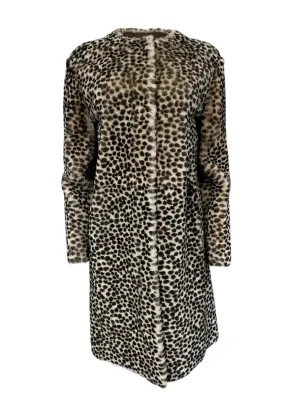 Max Mara Women's Camel Globale Button Down Coat Size 8 NWT