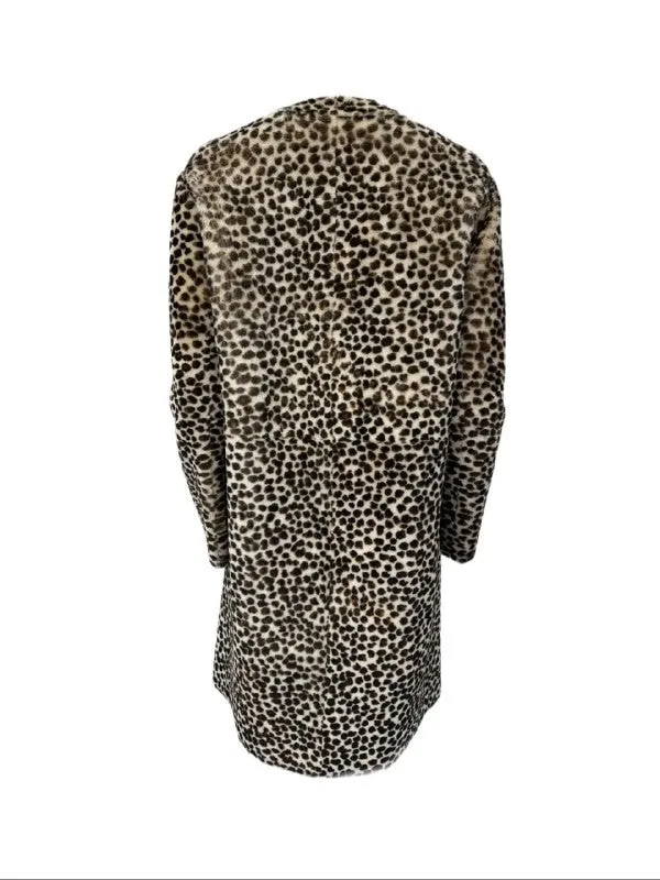 Max Mara Women's Camel Globale Button Down Coat Size 8 NWT