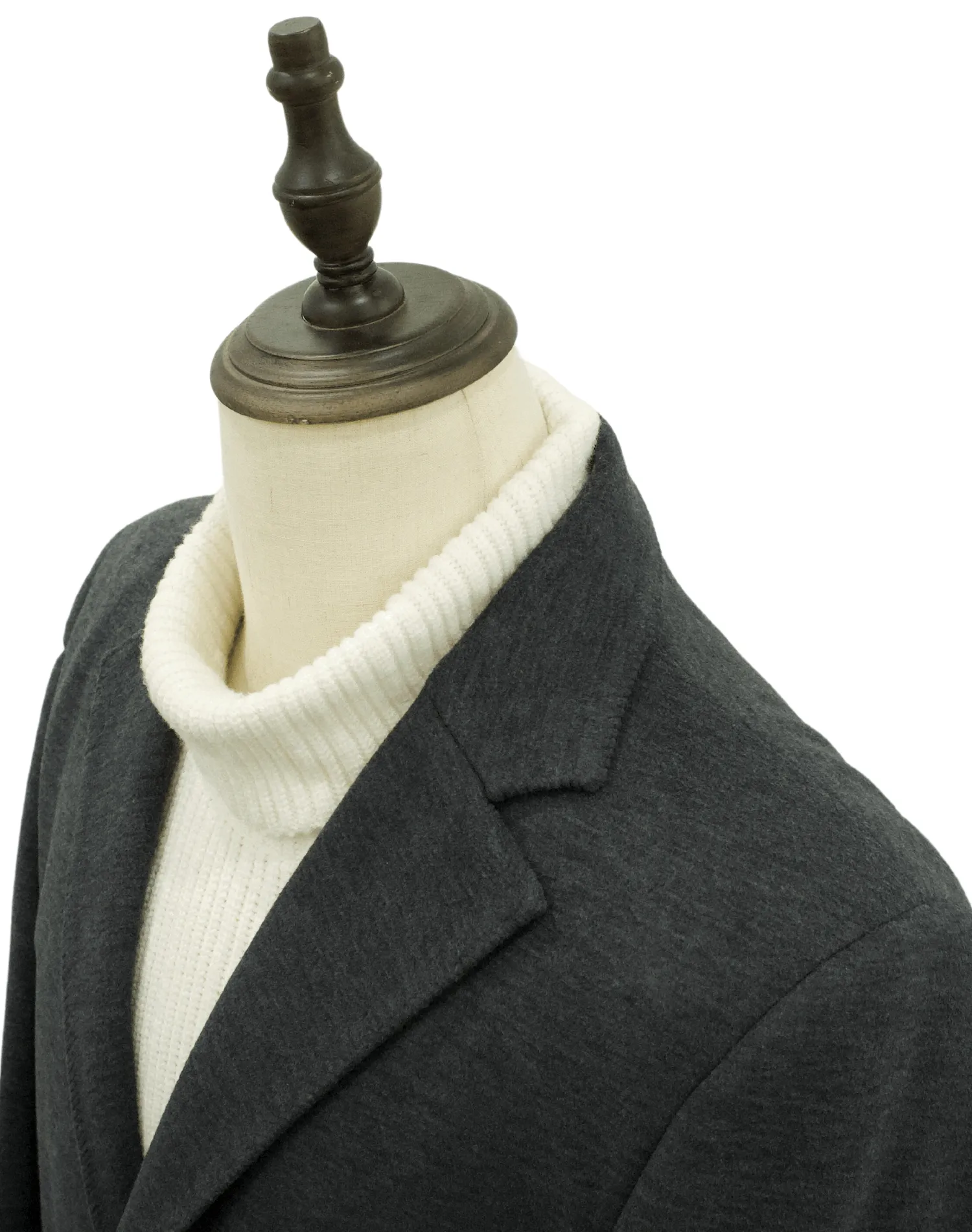 Mazari Modern Fit Car Coat - Charcoal Gray