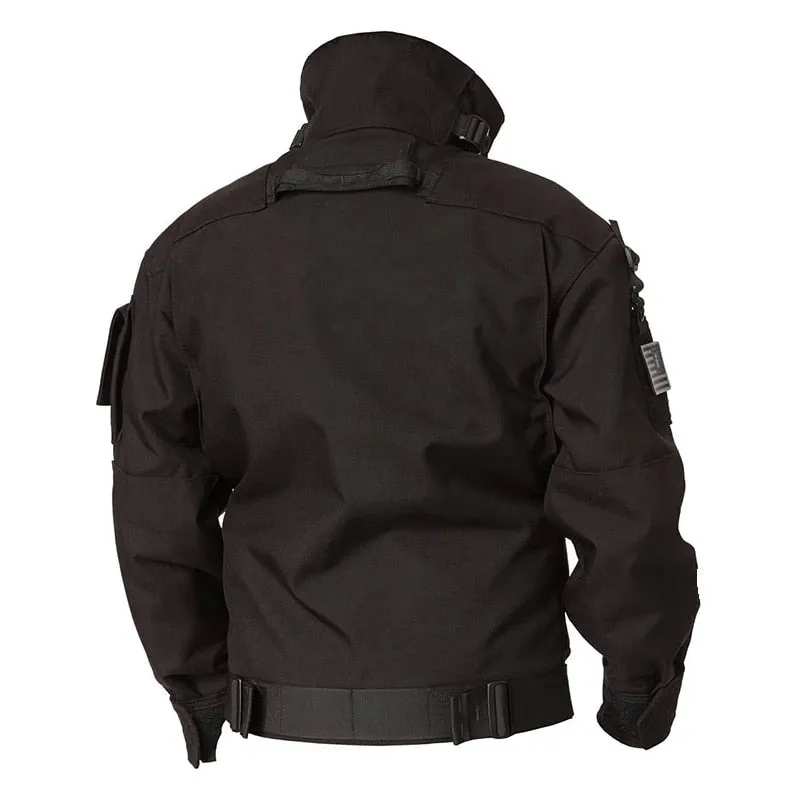 Men Outdoor Multi-pocket Wear-resistant Bomber Jackets