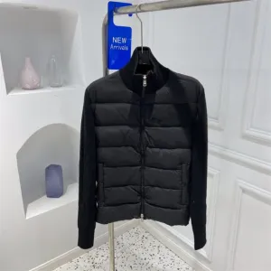 Men Stand Up Collar Down Jackets