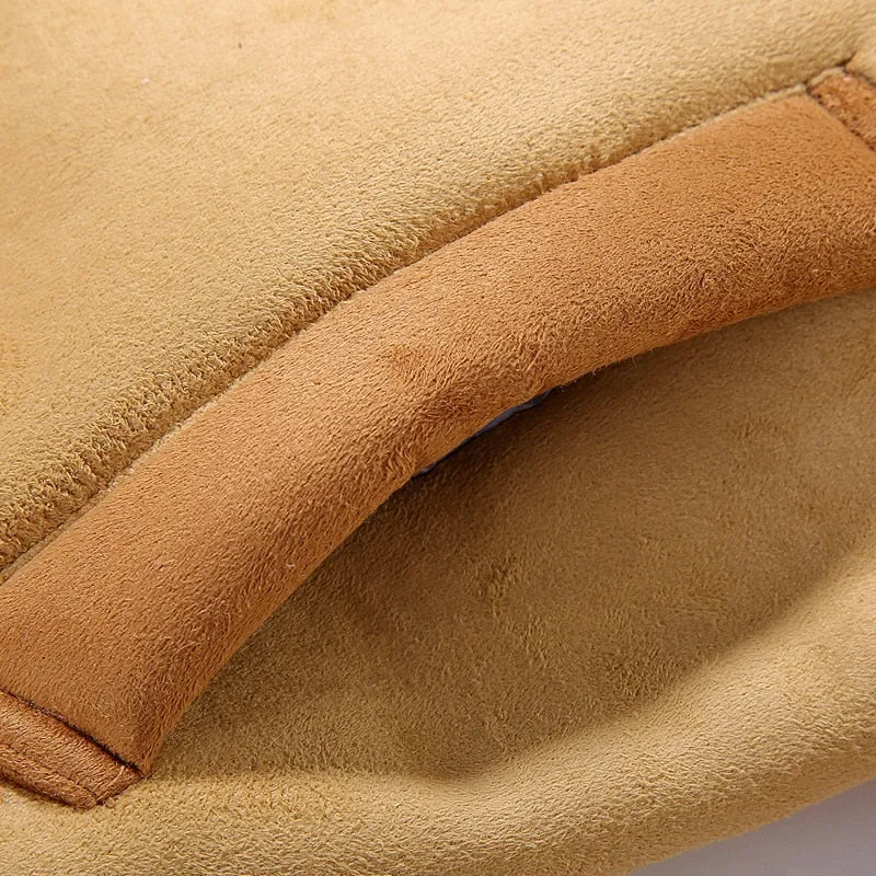 Men Thick Thermal Motorcycle Jacket