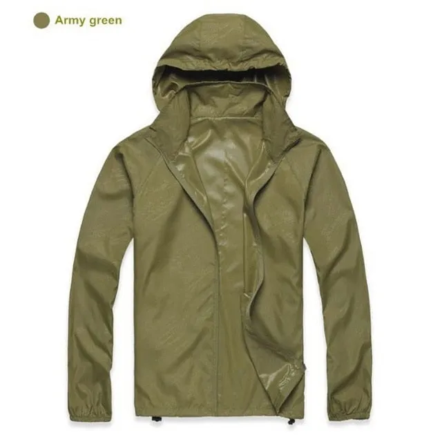Men Women Quick Dry Hiking Jackets