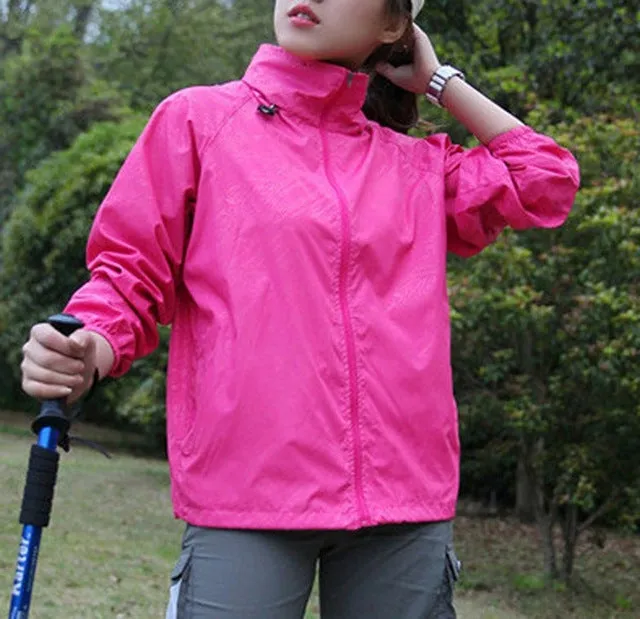 Men Women Quick Dry Hiking Jackets