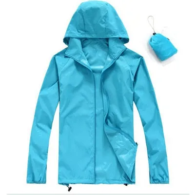 Men Women Quick Dry Hiking Jackets