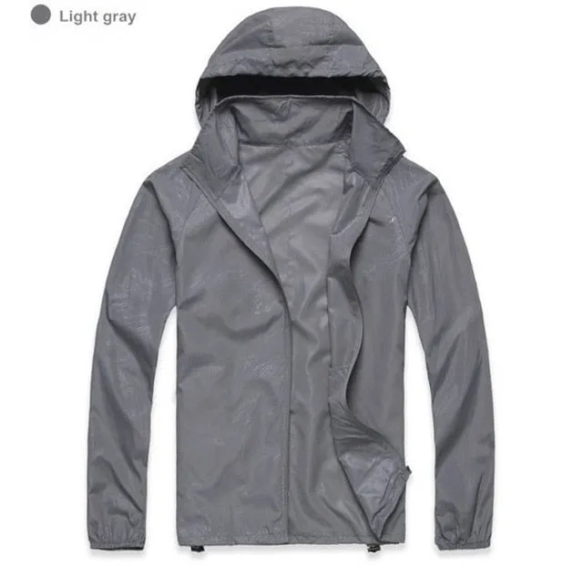 Men Women Quick Dry Hiking Jackets