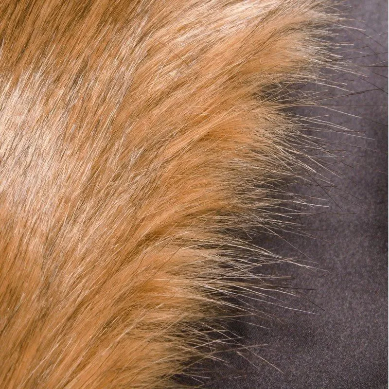 Men's Fashion Soft Faux Luxury Fur Coat