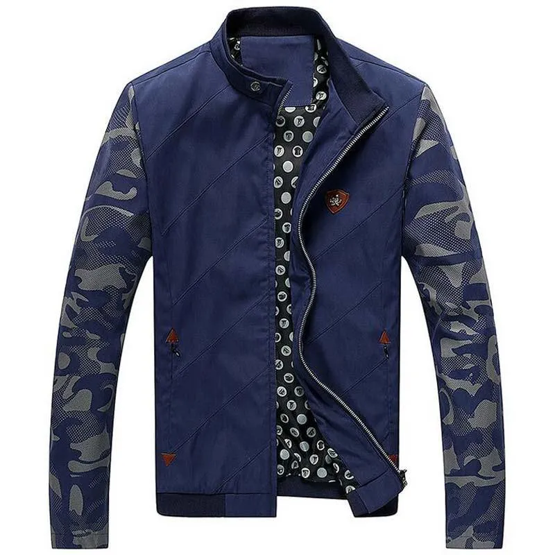 Men's Floral Designer Sleeve Zip Up