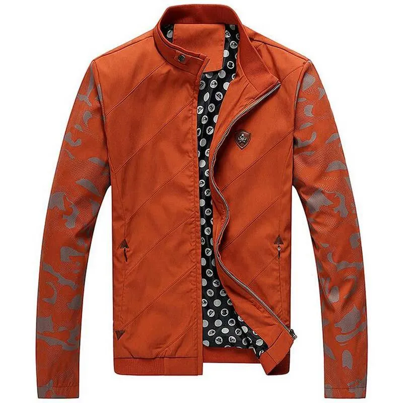 Men's Floral Designer Sleeve Zip Up