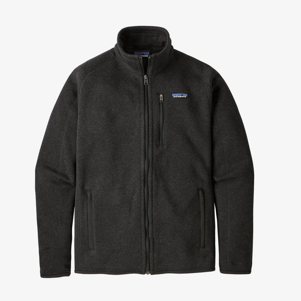 MENS PATAGONIA BETTER SWEATER JACKET - BLACK