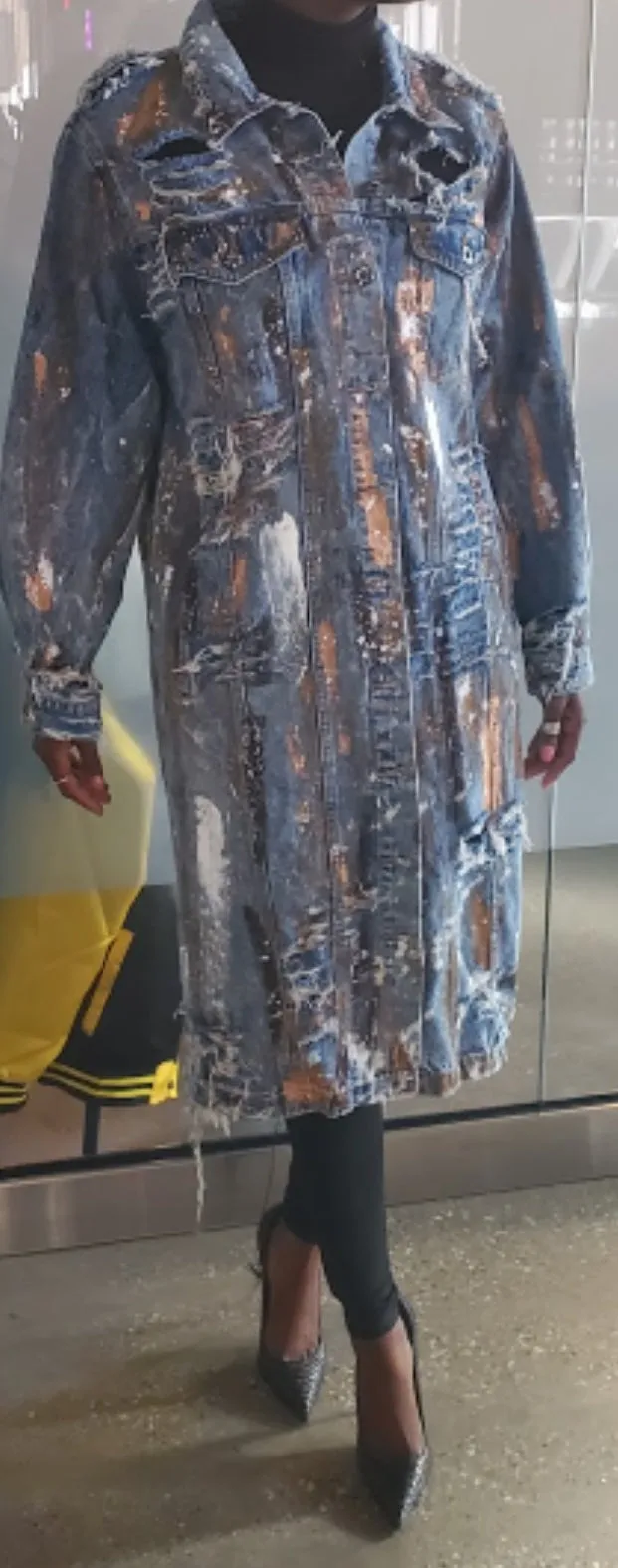 Midcalf Denim Trench