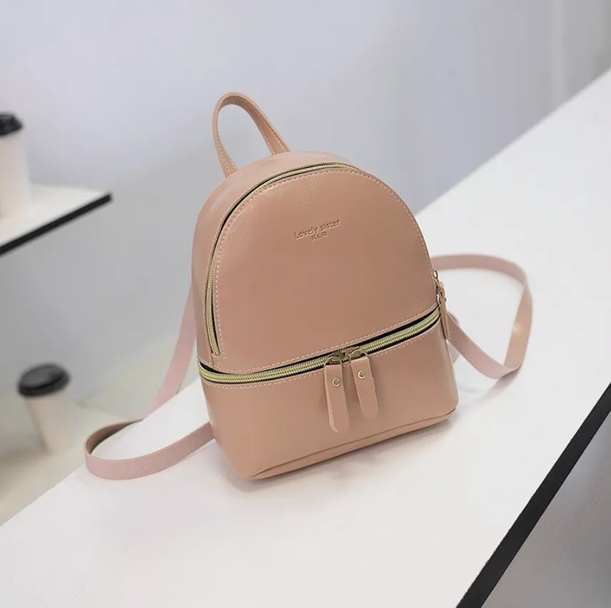 Middle Zip Backpack
