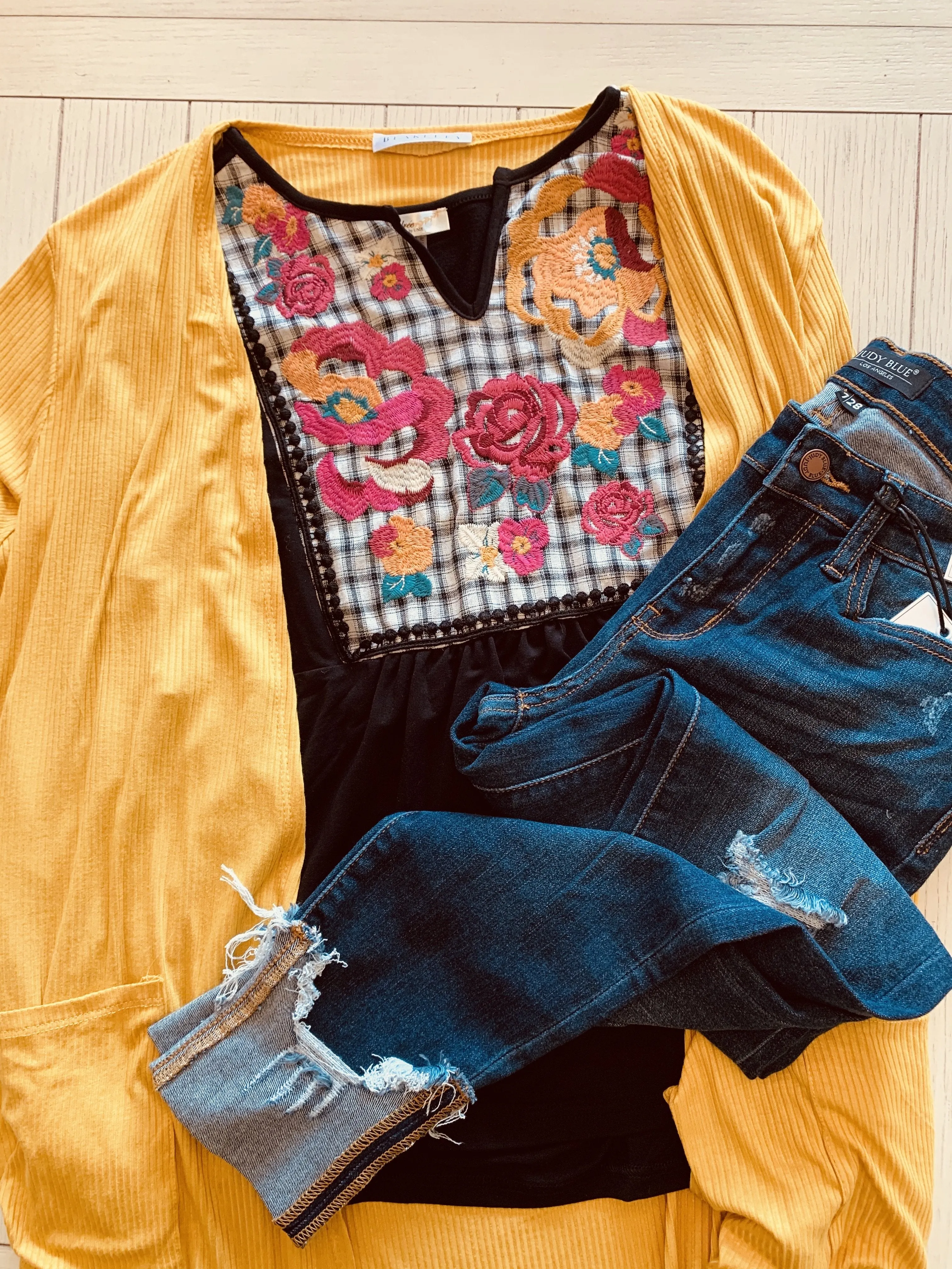Miss Molly Embroidered Top