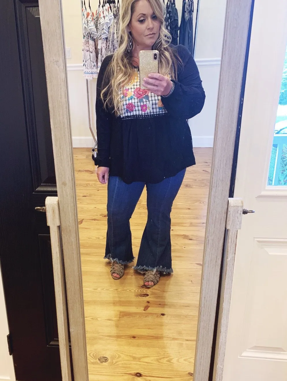 Miss Molly Embroidered Top
