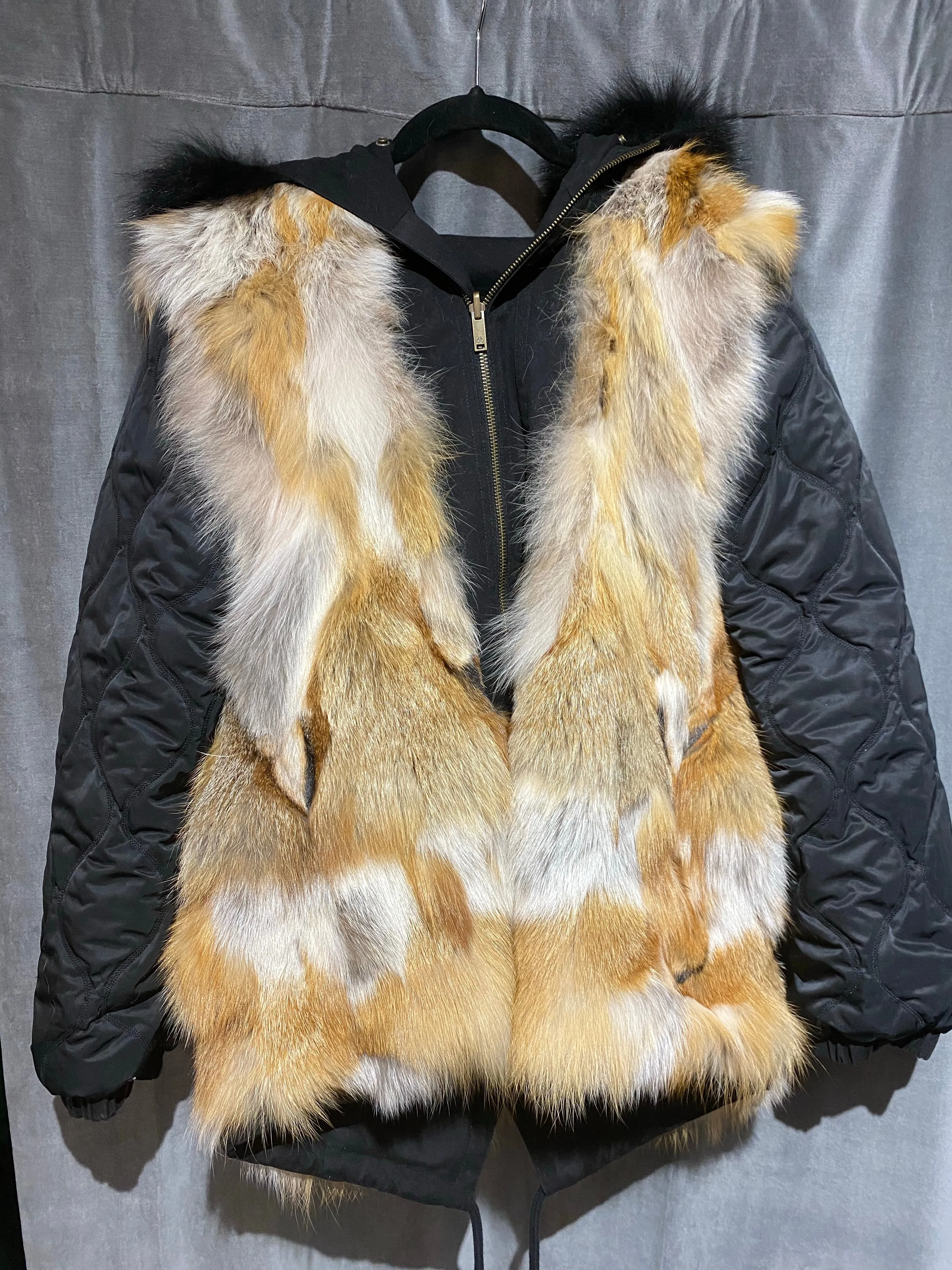 Moose Knuckles Reversible Fur Hooded Coat