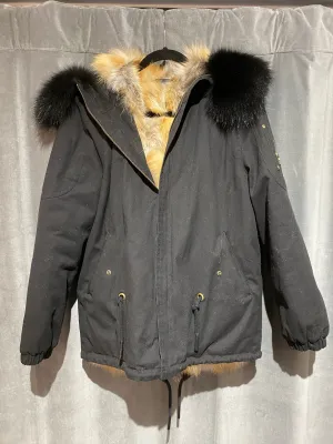 Moose Knuckles Reversible Fur Hooded Coat