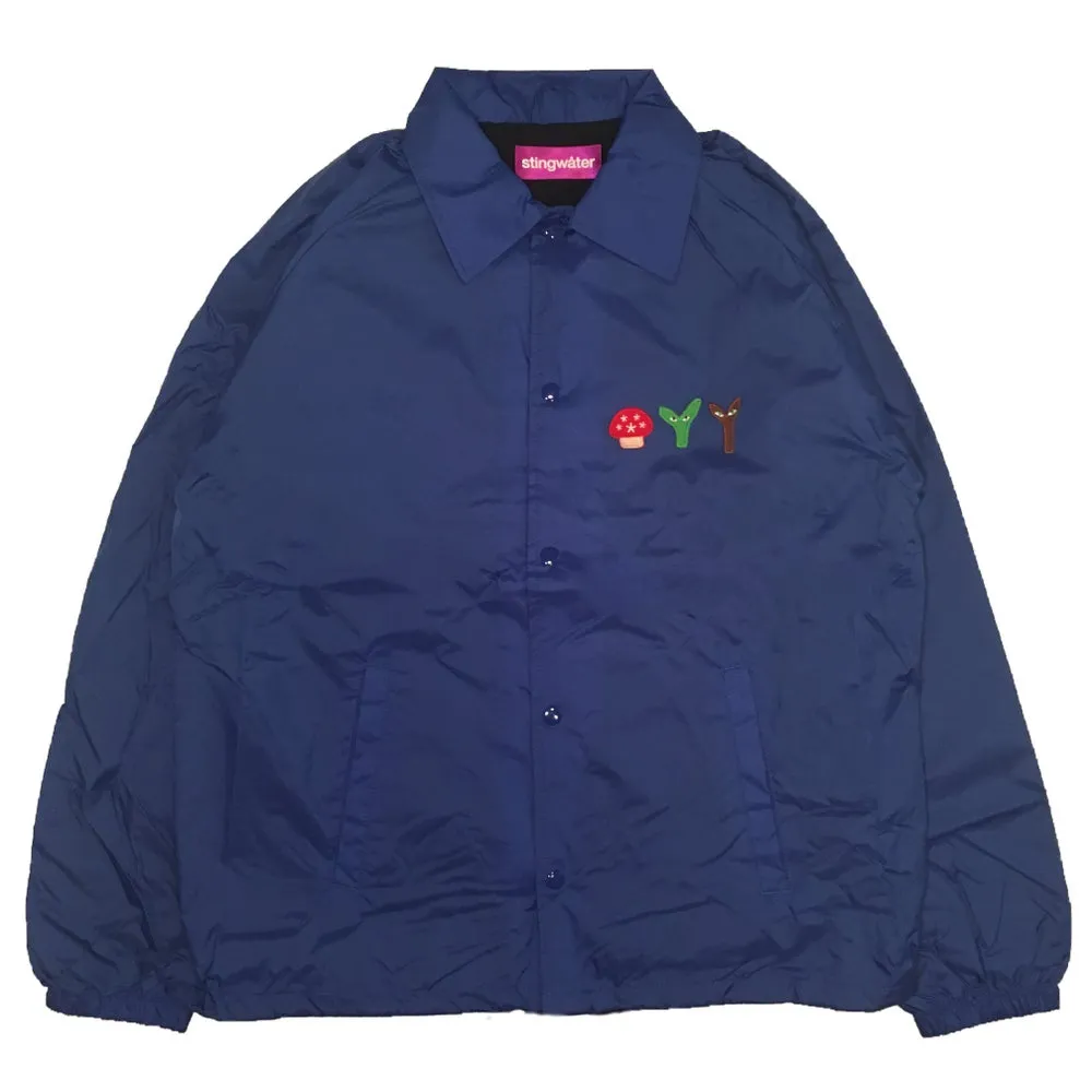 My broes and my groes coach’s jacket royal blue