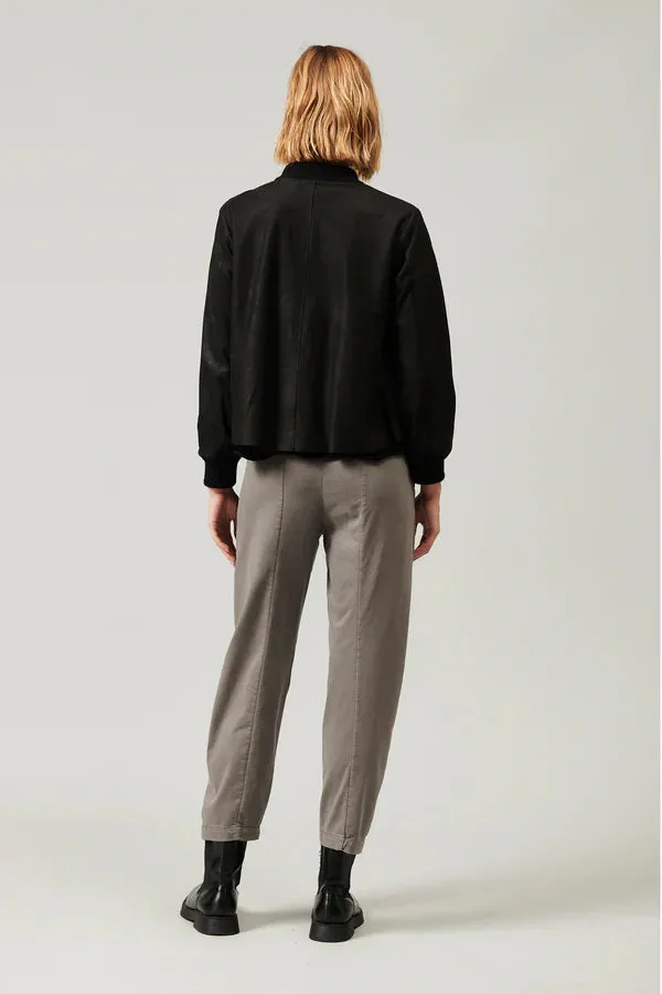 Nappa Leather Flared Jacket