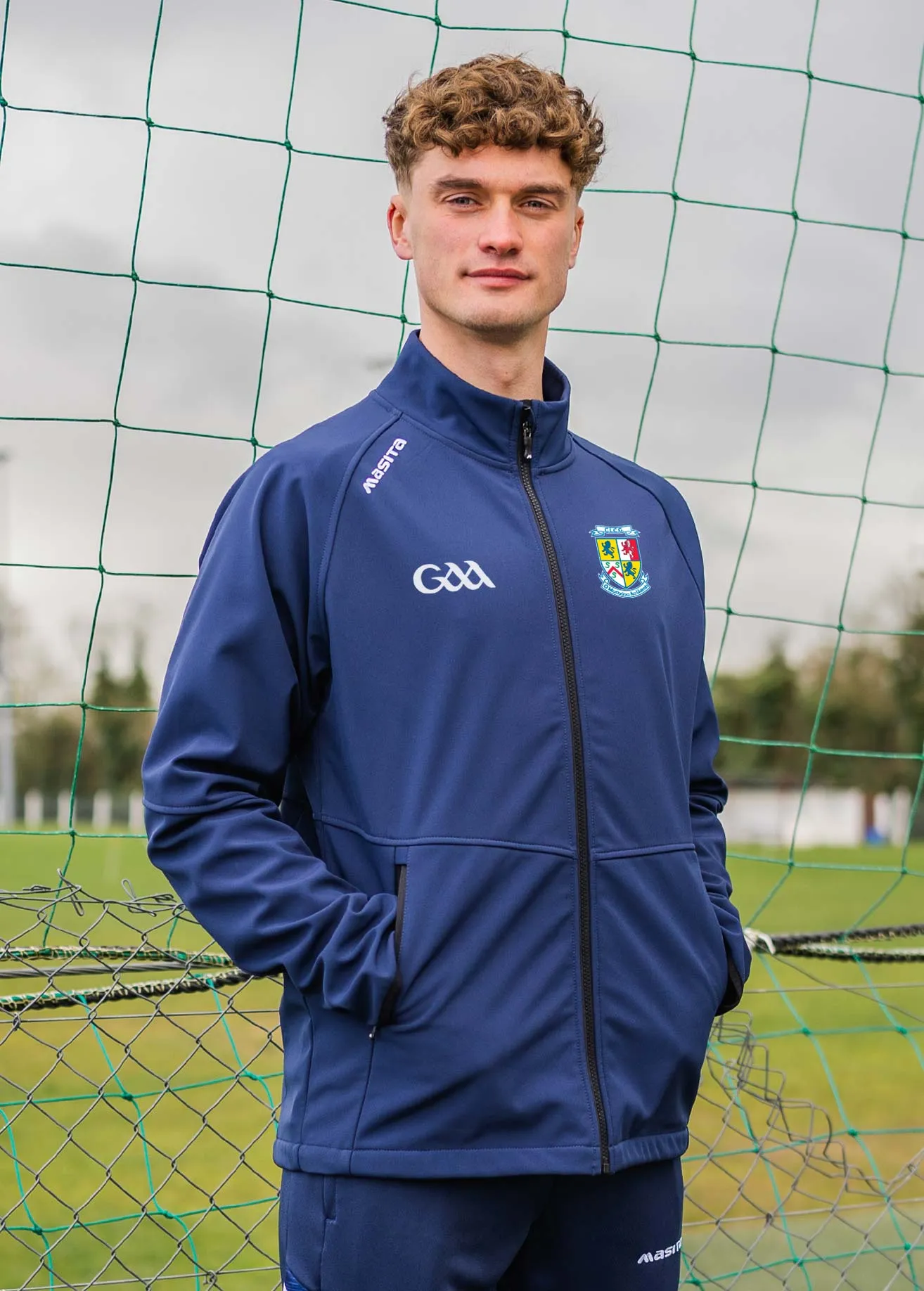 Navan O' Mahonys Navy Softshell Jacket Kids