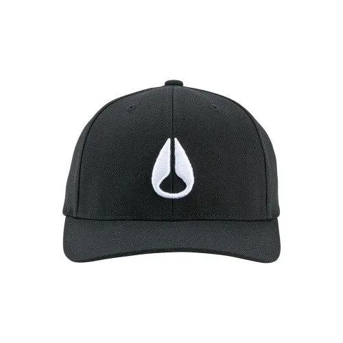 Nixon Jockey Deep Down Snapback Black White