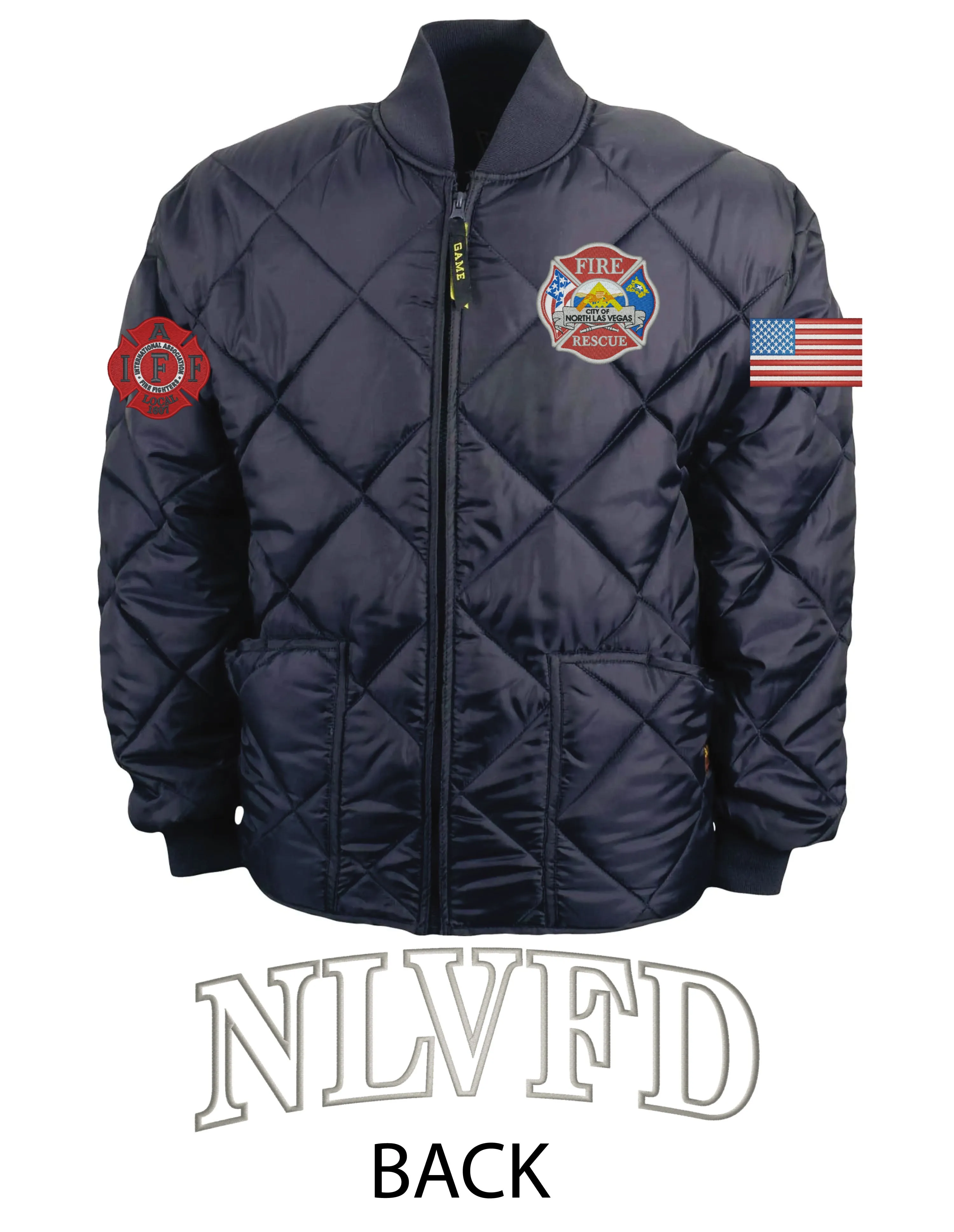 NLVFD GAME BRAVEST JACKET (1221-J)