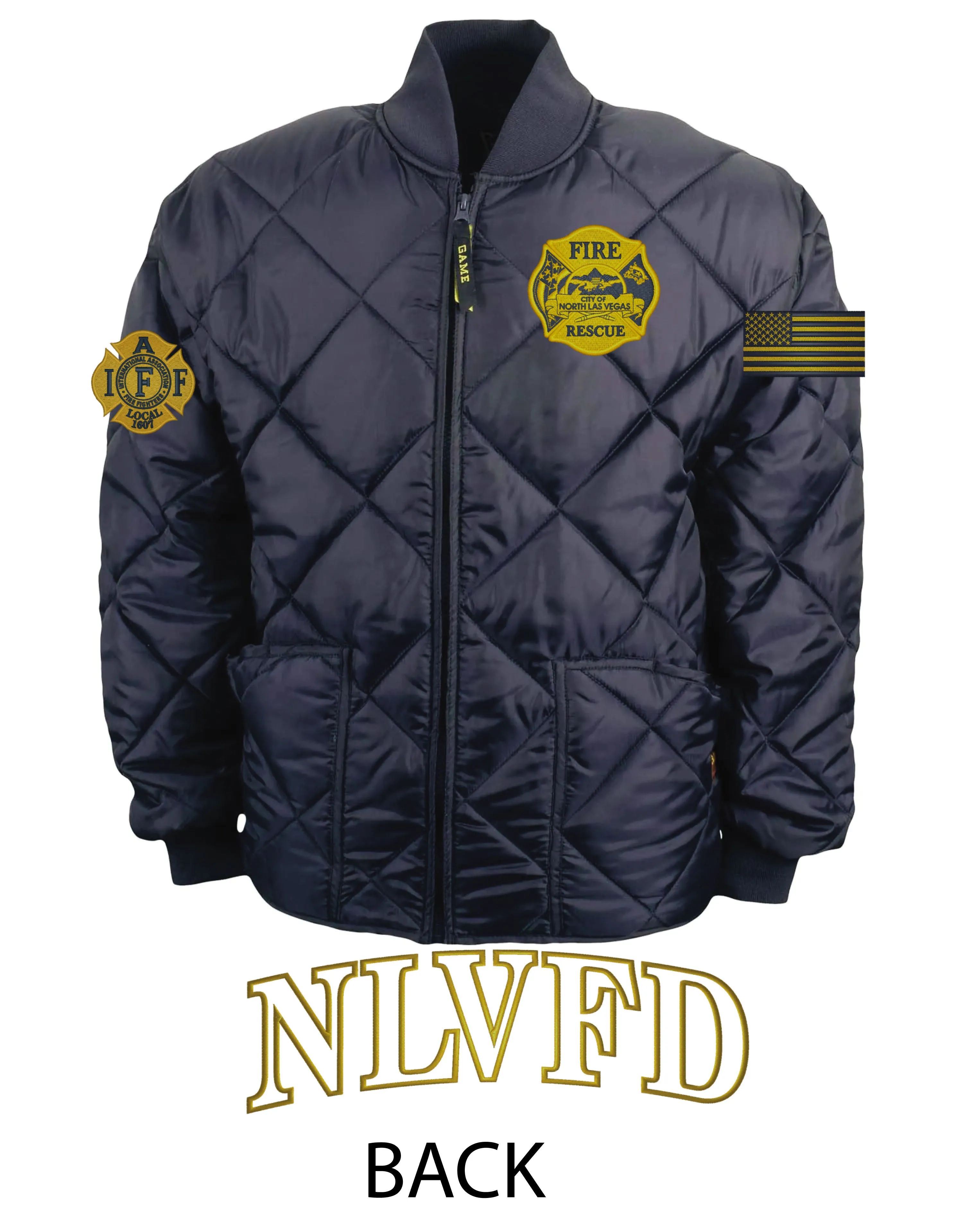NLVFD GAME BRAVEST JACKET (1221-J)