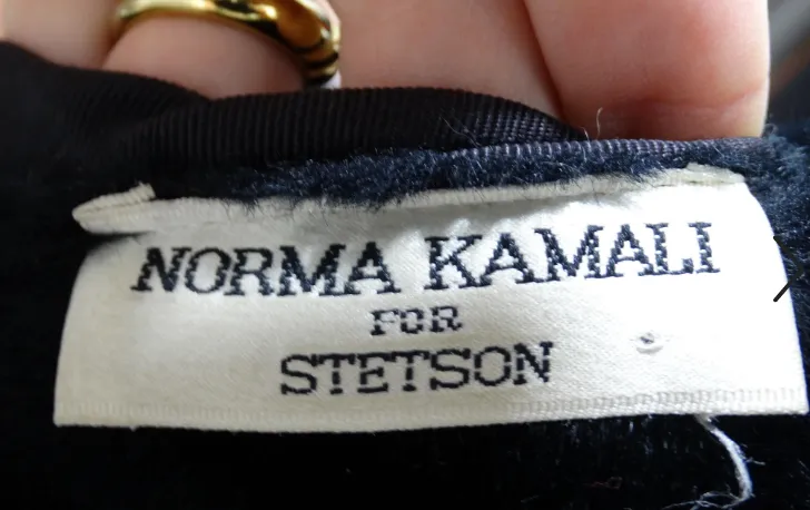 Norma Kamali Avant-Garde Faux Fur Shawl