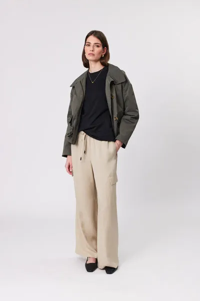 Olympus Short Trench | Dark Olive