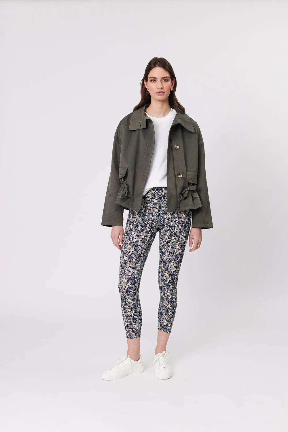 Olympus Short Trench | Dark Olive