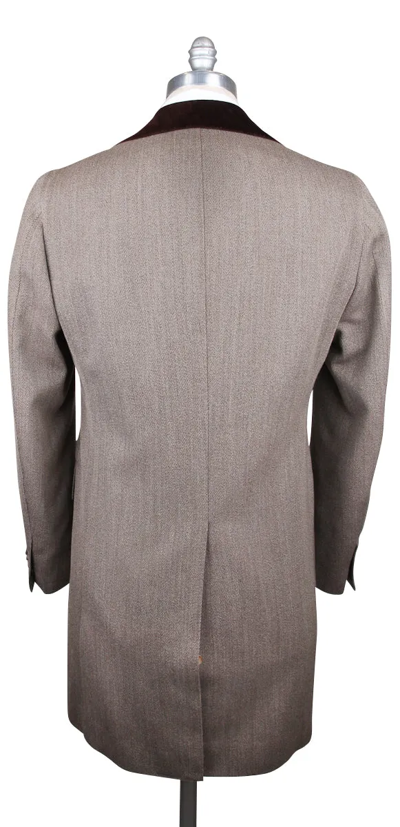 Orazio Luciano Beige Coat – Size: 40 US / 50 EU