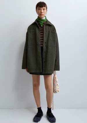 Padded Jacket, Dark Brown