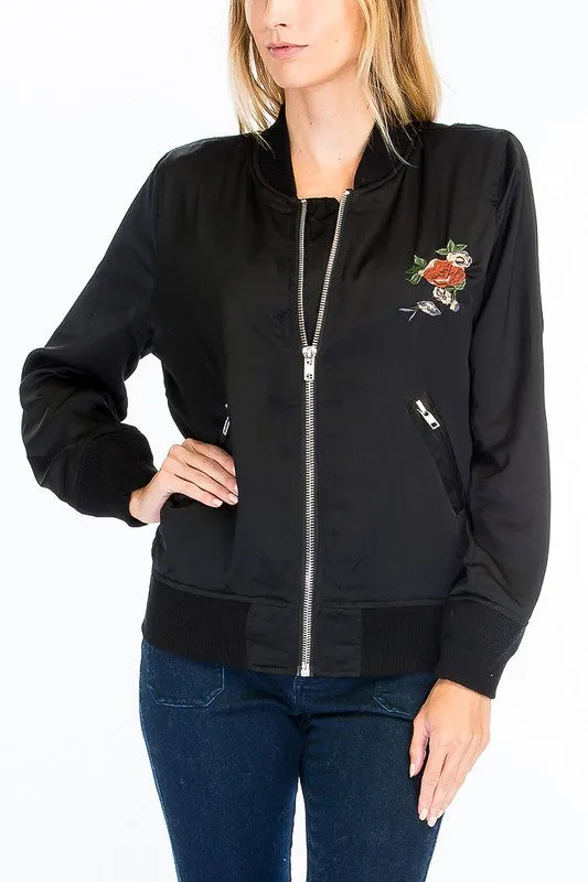 PANDORA FLORAL PATCH JACKET