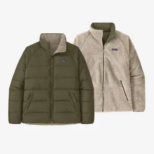 Patagonia - M's Reversible Silent Down Jkt - Basin Green
