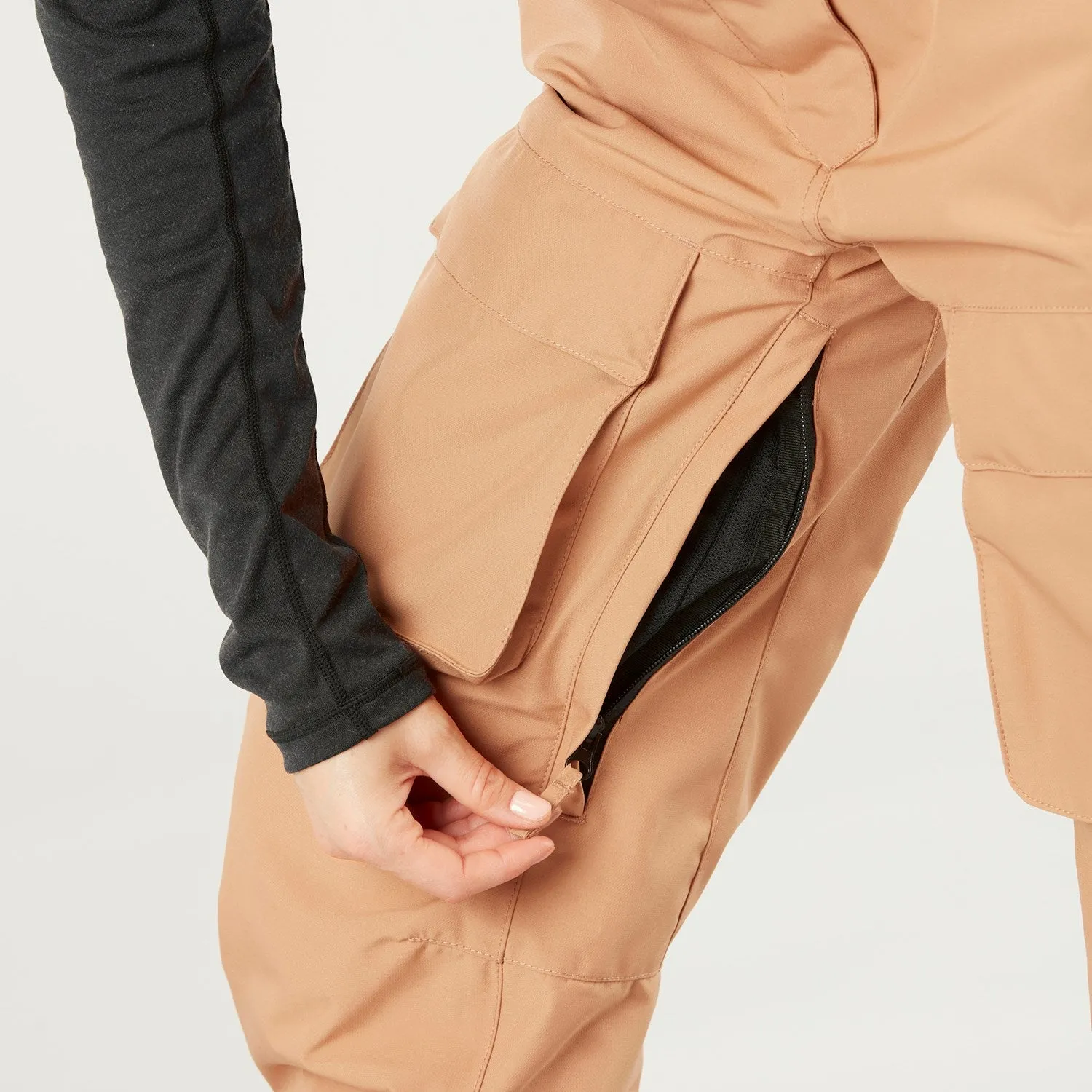 Picture Organic Brita Bib Pants Womens Latte
