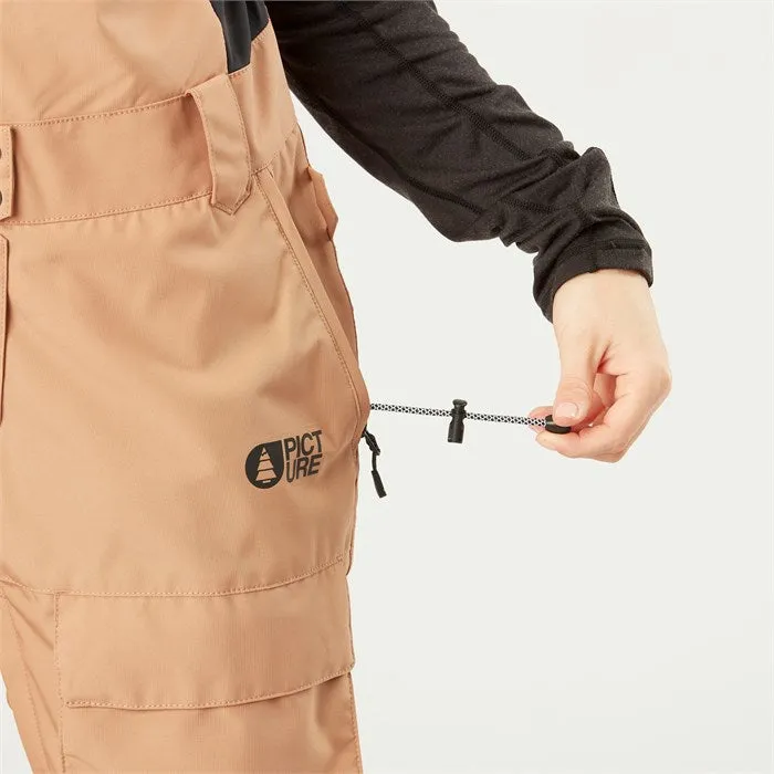 Picture Organic Brita Bib Pants Womens Latte