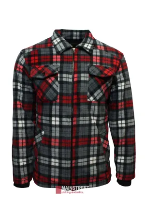 Pilbara Sherpa Lined Check Jacket