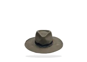 "Denim Circuit" Fur Felt Hat
