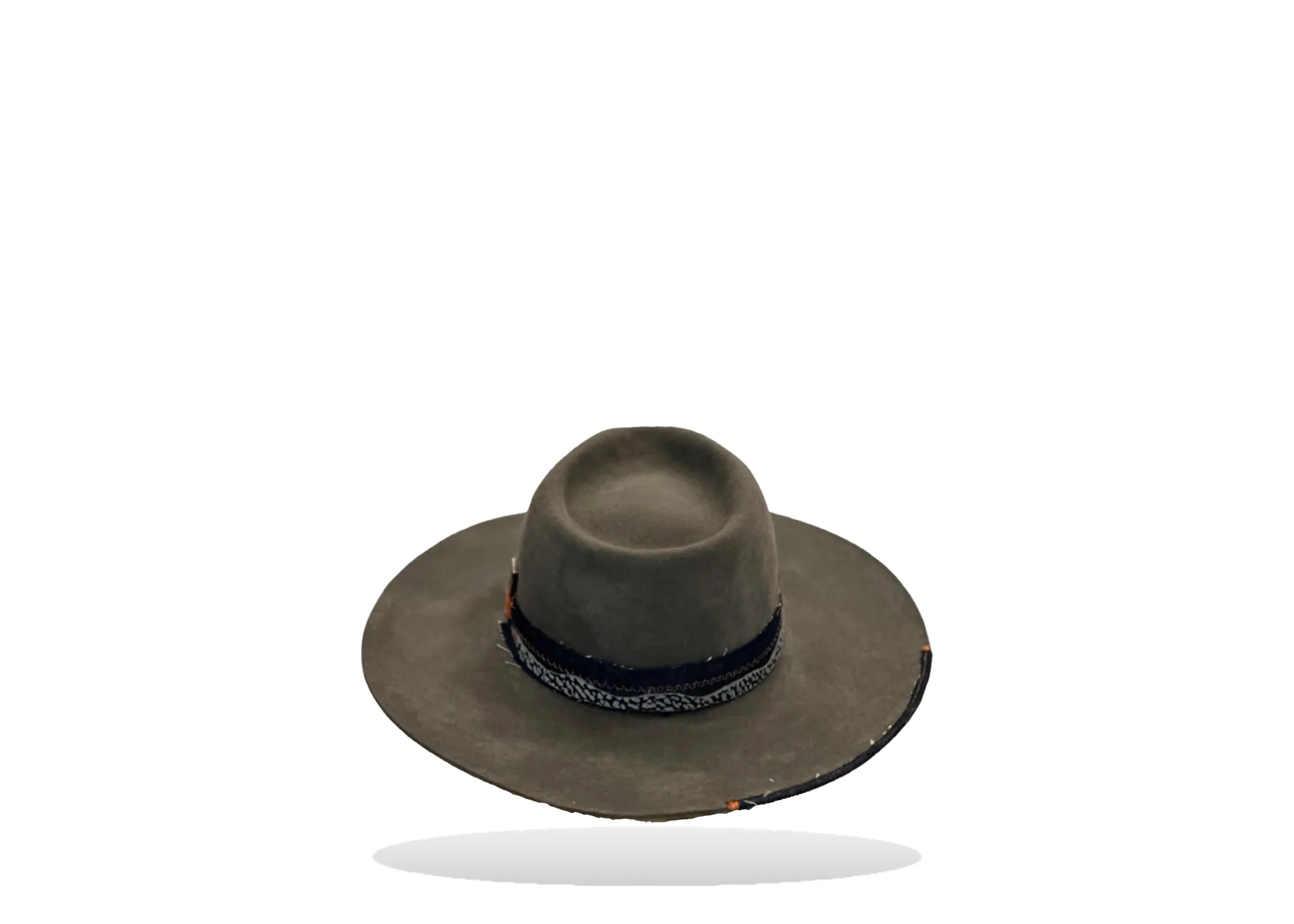 "Denim Circuit" Fur Felt Hat