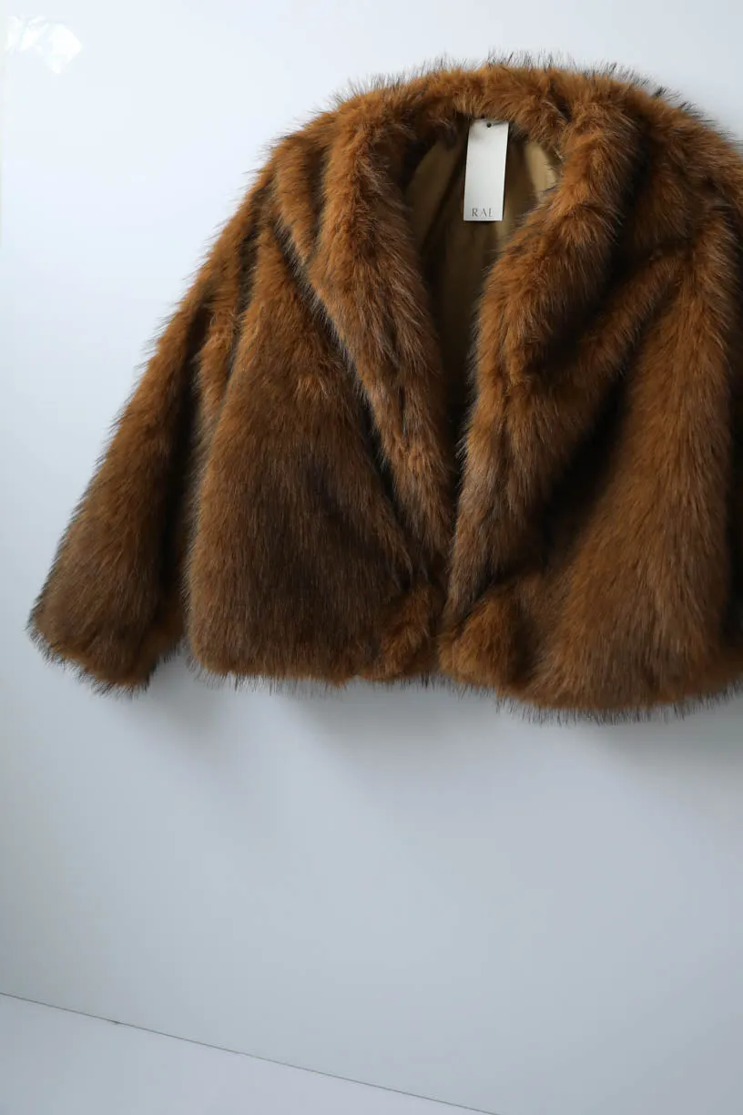 RAE: Elevated Faux Fur Jacket